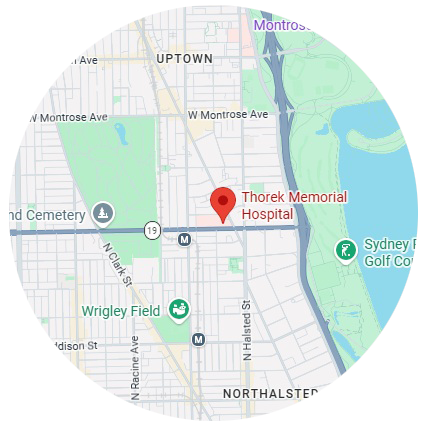 Map of Our  Chicago Northwest Location