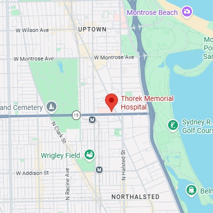 Map of Our  Chicago Northwest Location